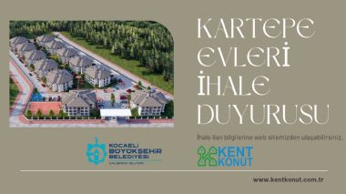 Kartepe Evleri hale Duyurusu 