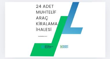 24 Adet Muhtelif Ara Kiralama halesi